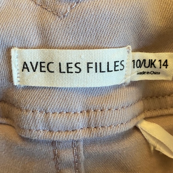 Avec Les Filles Lavender Paper Bag pants/Trousers - Picture 3 of 15